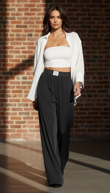 Brooklyn Bridge Satin Pants