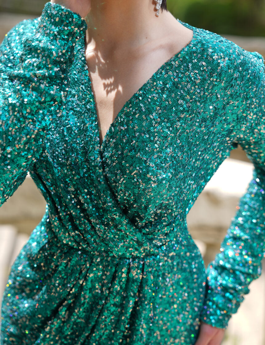 Glittering Ivy Gown